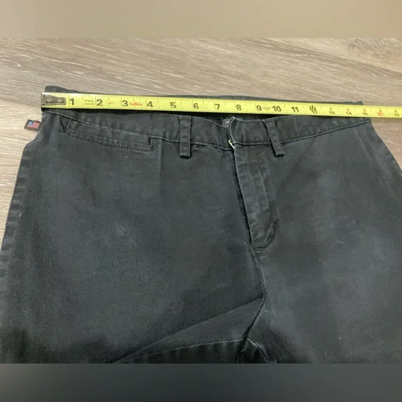 Ralph Lauren Polo Jeans Co Classic Black Women's Capris Size 10 Flare - Picture 8 of 9